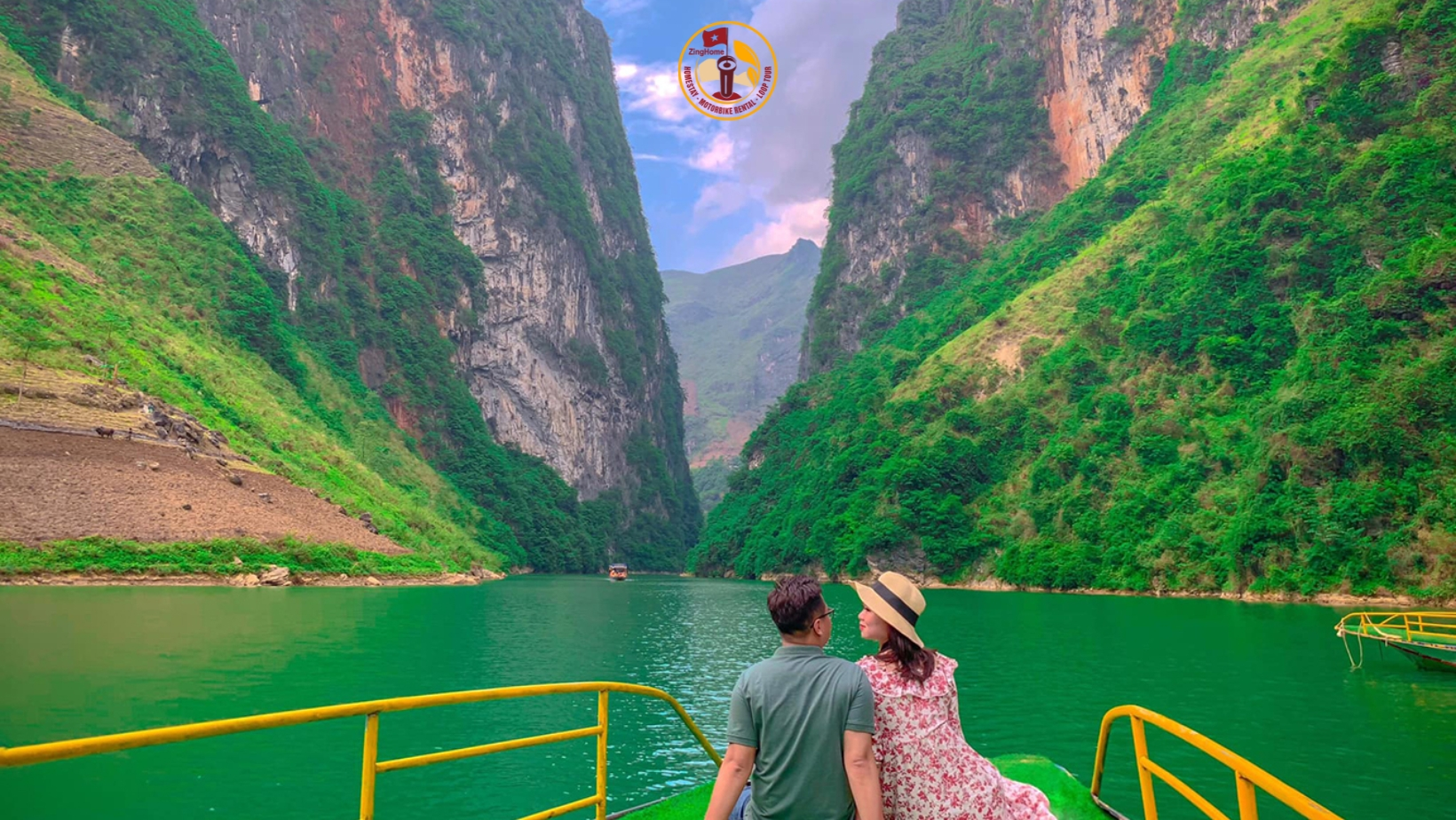Đi sông Nho Quế Hà Giang bạn sẽ cảm nhận trọn vẹn vẻ đẹp bằng tất cả giác quan