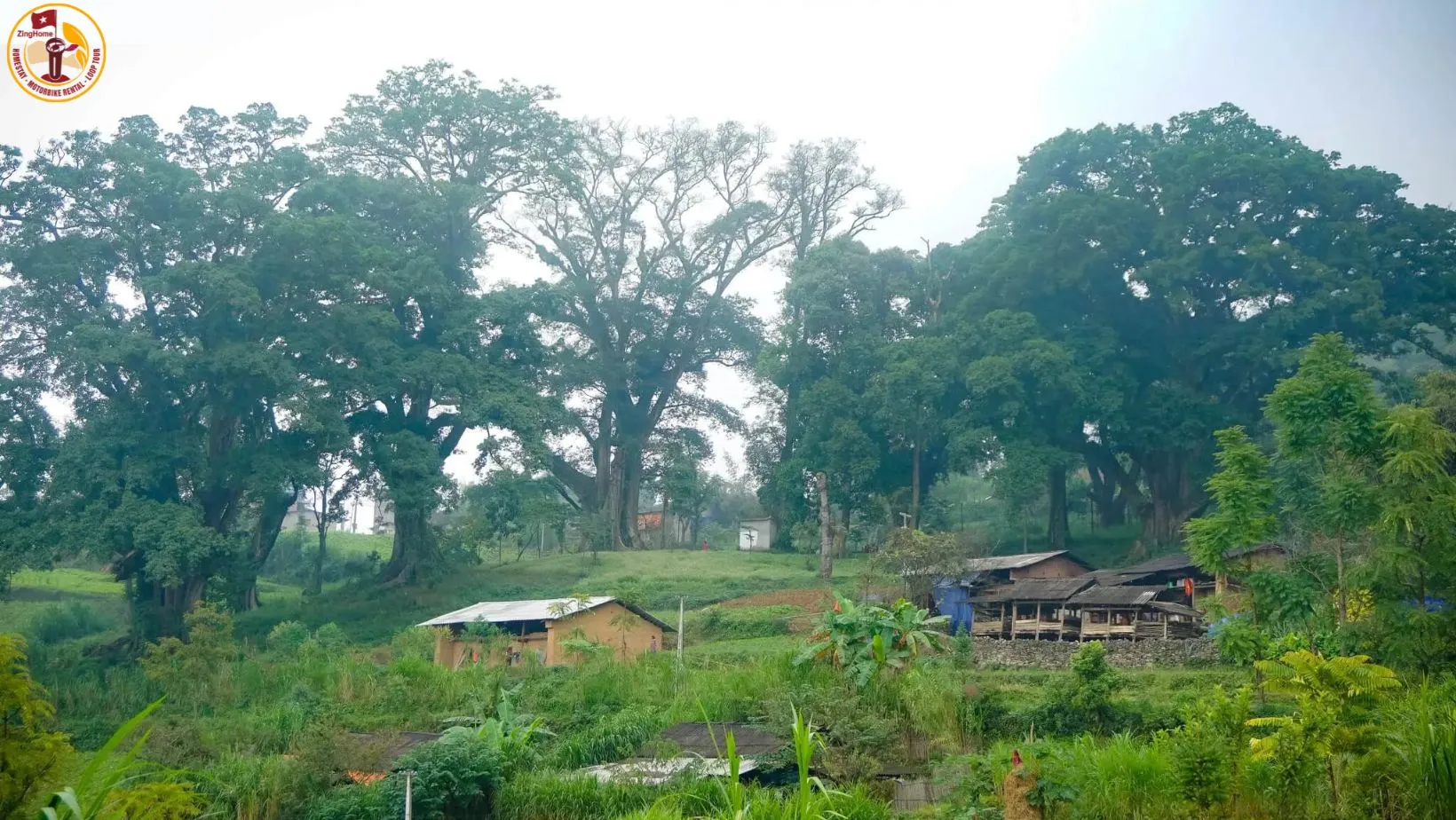 Vẻ đẹp bình dị cổ kính của làng cổ thiên Hương Hà Giang