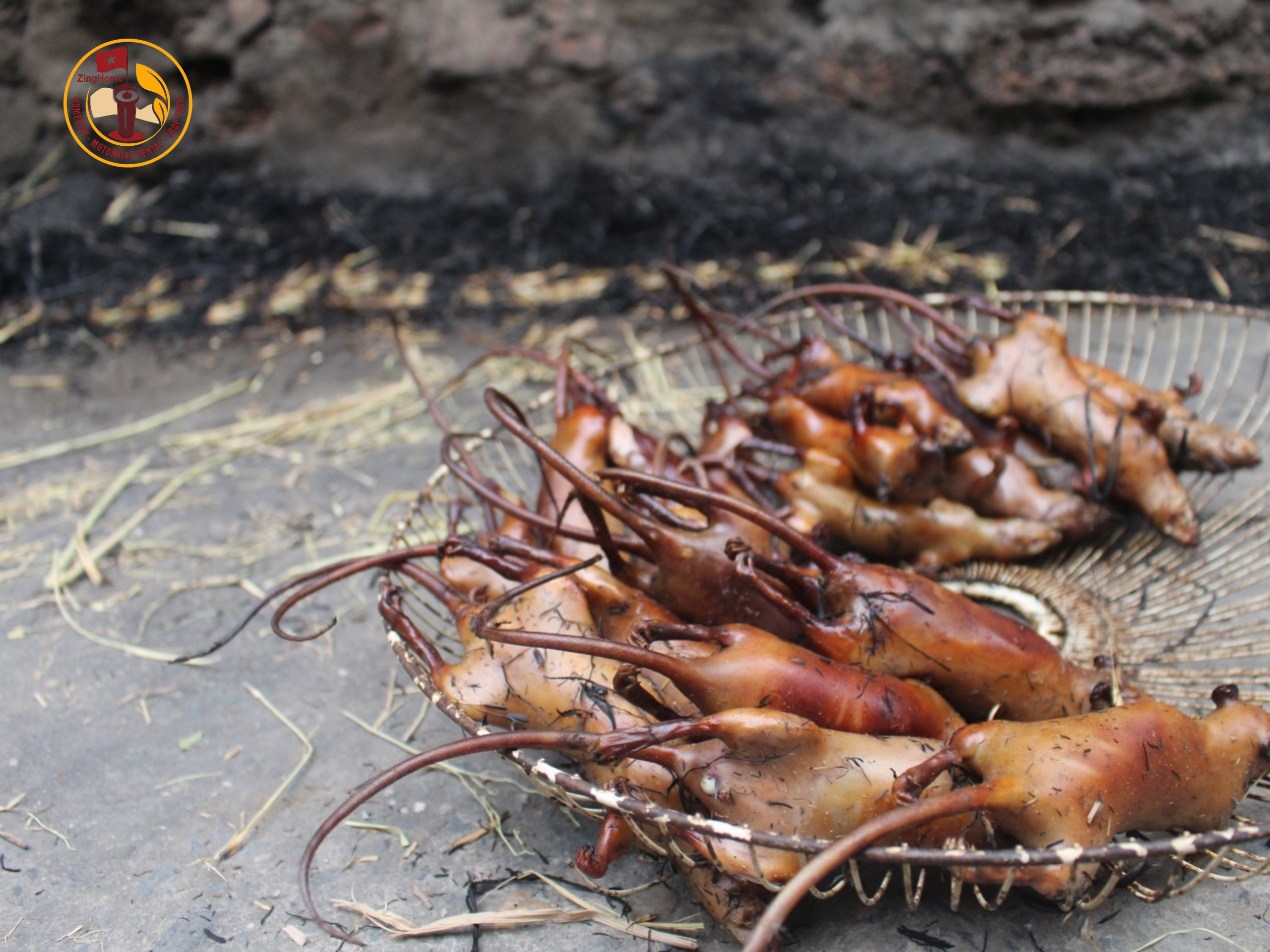 Món thịt chuột của đồng bào dân tộc La Chí