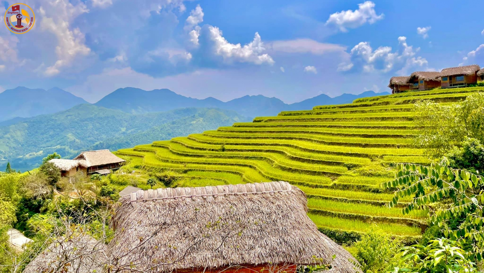 Mùa lúa chín ở Hà Giang bắt đầu từ giữa tháng 9 và kéo dài đến đầu tháng 10