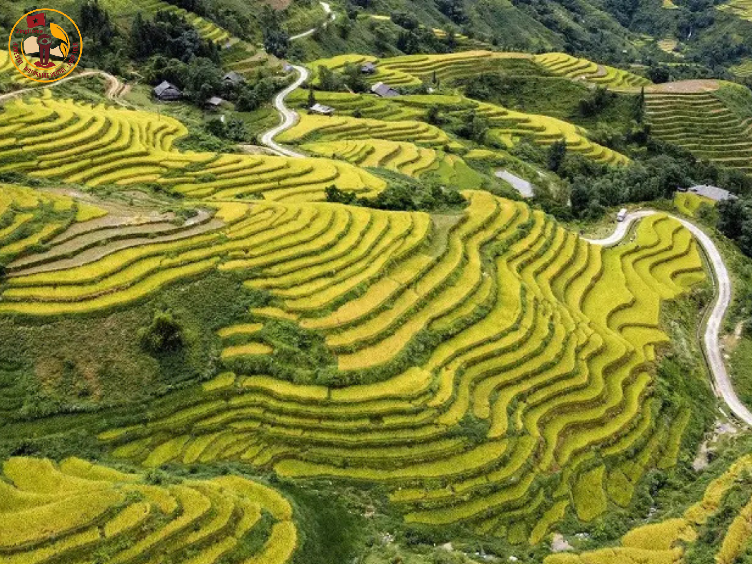 Ruộng bậc thang Hoàng Su Phì là tài nguyên du lịch quý giá của nơi đây