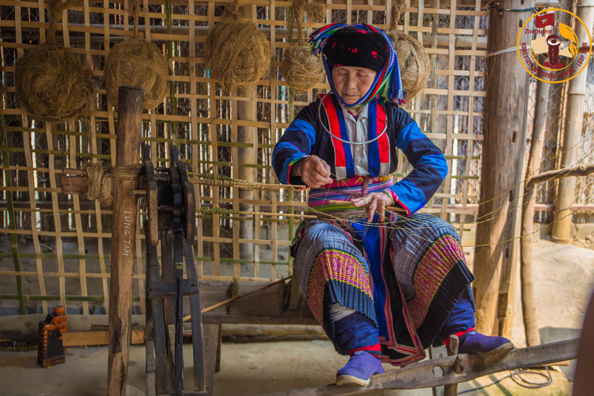 Sự độc đáo về chất liệu, hoa văn, họa tiết cùng cách làm thủ công của nghề dệt lanh