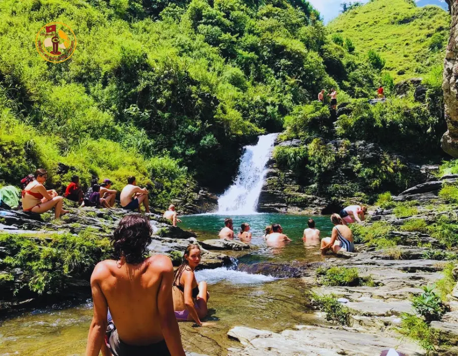 Thác Du Già vùng cao Hà Giang.
