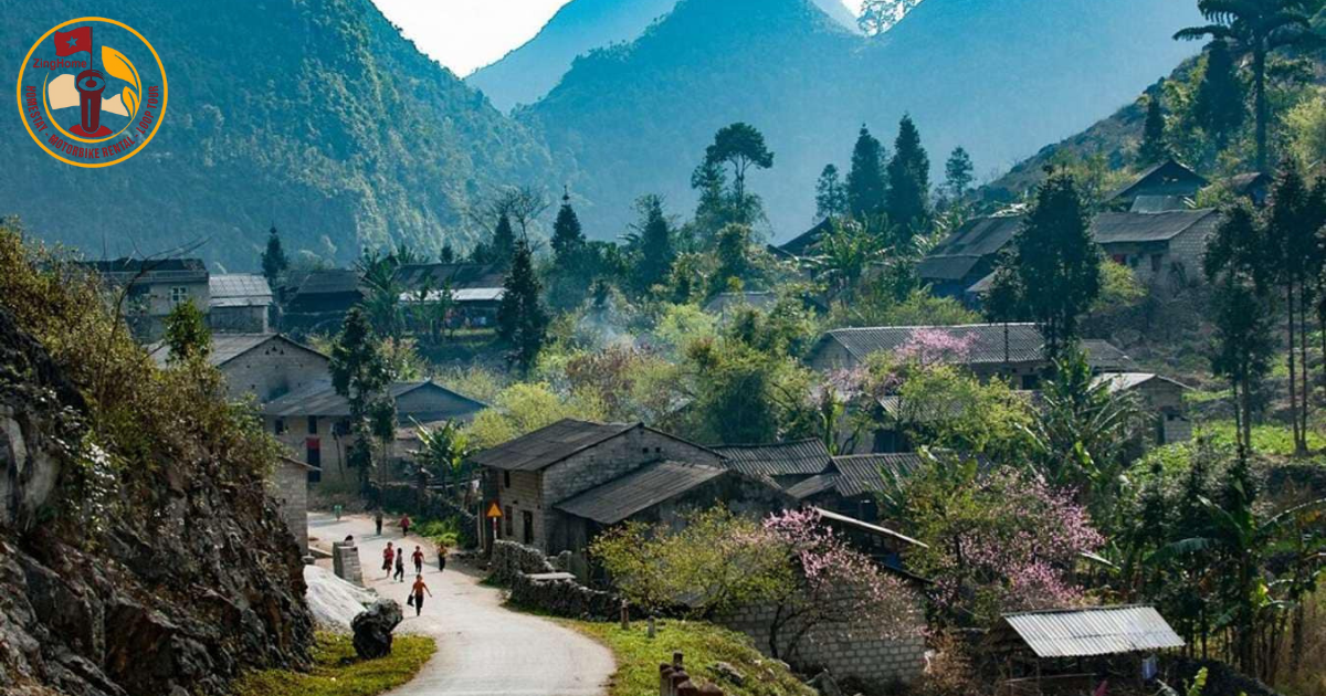 Bình yên và thanh tịnh vẻ đẹp của thị trấn Phó Bảng