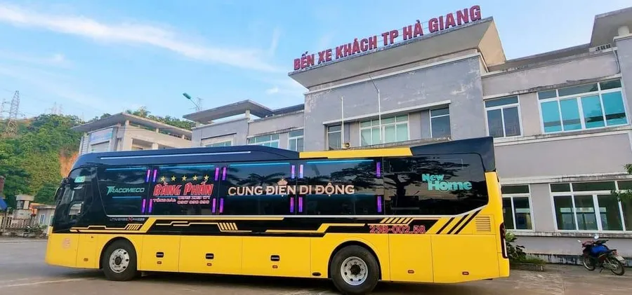 Bus journey from Ninh Binh to Ha Giang